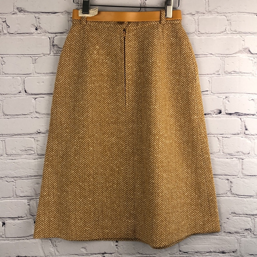 Deadstock Vtg Summit of Boston Continental Walker Wool Skirt - Picture 8 of 15